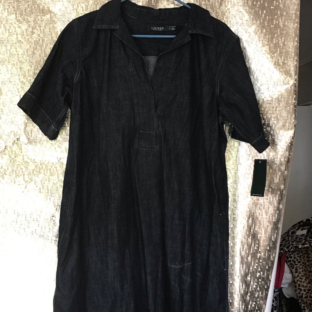 Denim tunic dress